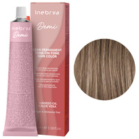Inebrya Demi-Permanent Color 7.1 Blonde Ash Półtrwały Krem Koloryzujący 100 ml