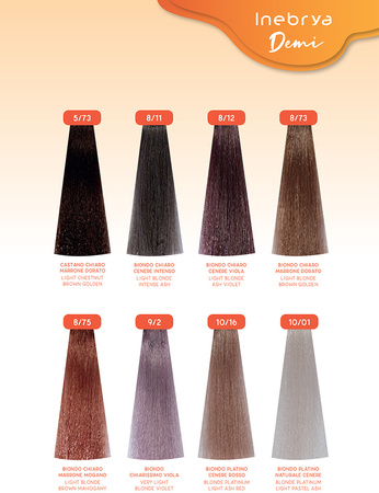 Inebrya Demi-Permanent Color 9.2 Półtrwały Krem Koloryzujący 100 ml 