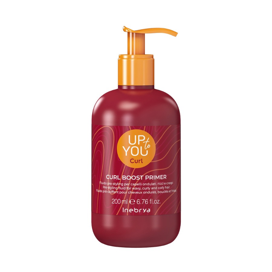 Inebrya Up To You Curl Re-Boost Primer Płyn Przygotowujący Do Stylizacji  200 ml