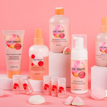 Inebrya Keratin Szampon Restrukturyzujący 300 ml