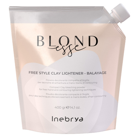Inebrya Blondesse Free Style Clay Lightener Rozjaśniacz Glinkowy Do Technik Balayage 400g