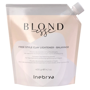 Inebrya Blondesse Free Style Clay Lightener Rozjaśniacz Glinkowy Do Technik Balayage 400g